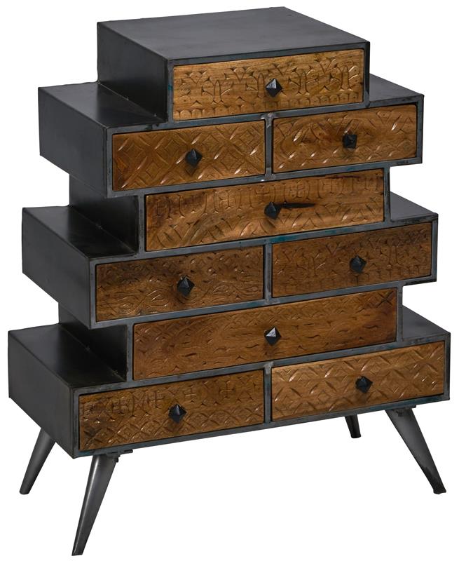 Llywelyn 9 Drawer Tower