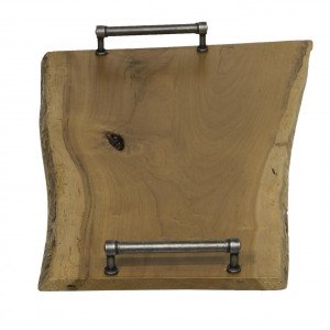Delaware Live Edge Tray (Size color and handles will vary)
