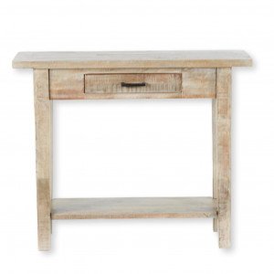 Renew Console Table with Drawer Vintage Washed