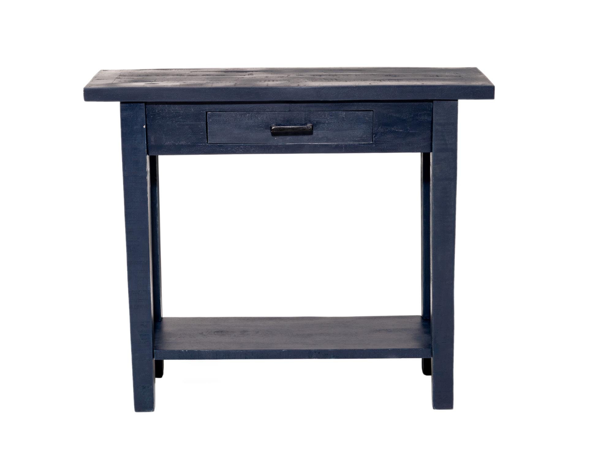 Renew Console Table with Drawer Navy