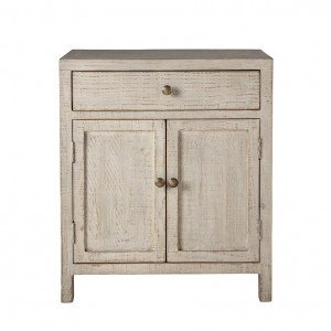 Amelia Cabinet White Washed