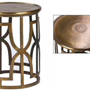 Snyder Sidetable Brass