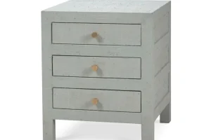 Kagu End Table w/ Raffia