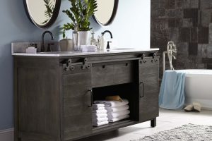 Sonoma Double Vanity w/ Sink & Ma...