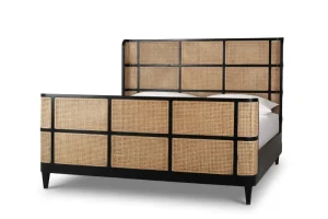 Camden Mindi Bed w/ Rattan