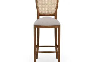 Laurna Barstool w/ Upholstered Se...