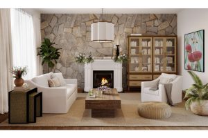 Kagu 4 Door Tall Cabinet w/ Premi...