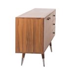 for a retro look and feel. With two doors and three drawers