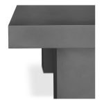 but keeping them light and movable. The Antonius Table boasts a strong rectangular design set on two large pillar legs.