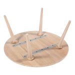 each coffee table features its unique variety of wood grains and knots. A beautiful lacquer finish gives this table a timeless feel.