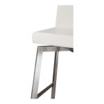 a sturdy steel base and a swivel seat for added functionality.