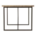 this table features its own unique woodgrain and knot pattern. Pair with the Sierra Bench for a seamless look.