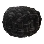 you just can't beat a Pouf! This stylish version features a shiny velvet