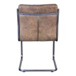 with distressed easy-to-clean top-grain leather upholstery bringing an elevated comfort to the setup. With ultra-soft foam padding ensuring a restful seat