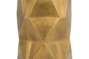 QUINTUS ACCENT TABLE ANTIQUE BRASS