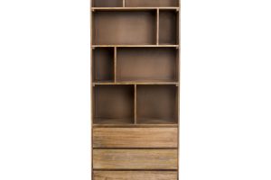 COLVIN SHELF W/DRAWERS