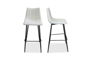 ALIBI BARSTOOL IVORY-SET OF TWO