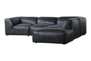 LUXE DREAM MODULAR SECTIONAL ANTIQUE BLACK