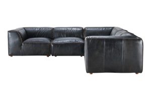 LUXE CLASSIC L MODULAR SECTIONAL ANTIQUE BLACK