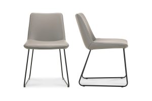 VILLA DINING CHAIR GREY-SET OF TWO