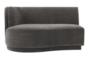 *YOON CHAISE LEFT UMBRA GREY SECTIONAL