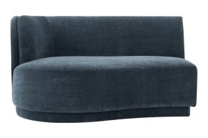 YOON CHAISE LEFT NIGHTSHADE BLUE SECTIONAL