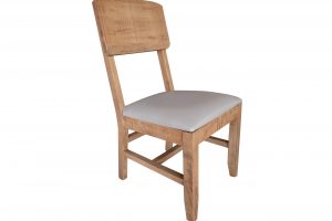 Mita Upholstered Seat Wooden Chair