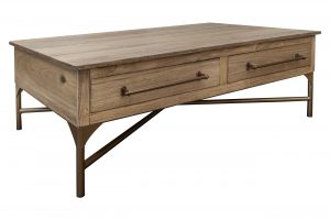 Bernabe Metal Base Cocktail Table