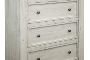 Stone 4 Drawer Chest