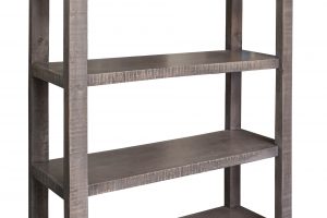 Urban Gray 70" Bookcase