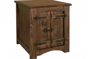 Mezcal 2 Door End Table