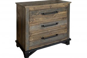 Loft Brown 3 Drawer Chest
