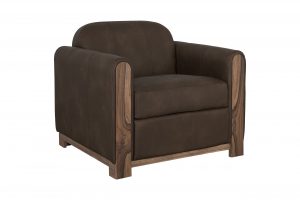 Balam Wooden Frame & Base, Armchair