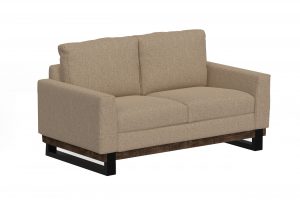 Blackburn Metal & Wood Base, Loveseat