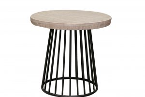 Cosalá Metal Base End Table