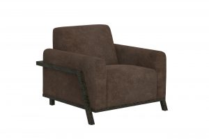 Fika Wooden Frame & Base, Armchair