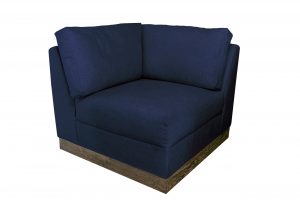 Georgia Wooden Frame & Base, Corner Square Wedge