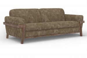 Loft Brown Wooden Frame & Base, Sofa