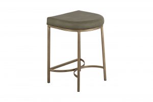 Mezquite Wooden Frame & Metal Base, 24" Counter Stool