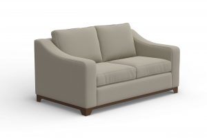 Natural Parota Wooden Frame & Base, Loveseat