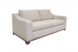 Natural Parota Wooden Frame & Base, Loveseat