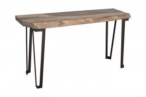 Natural Parota Sofa Table