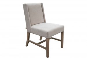 Natural Parota Upholstered Chair