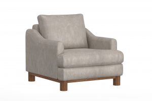 Olimpia Wooden Frame & Base, Armchair