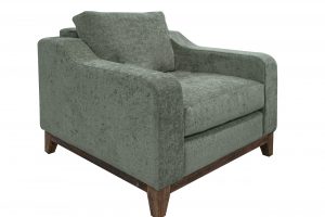 Olivo Wooden Frame & Base, Armchair