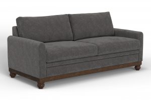 Pueblo Gray Wooden Frame & Base, Sofa