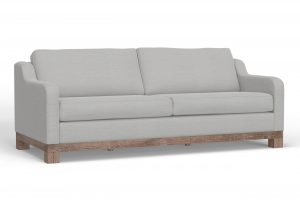 Samba Wooden Frame & Base, Two-Cushion Sofa