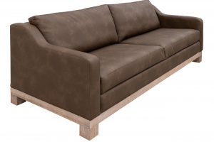 Samba Wooden Frame & Base, Two-Cushion Sofa