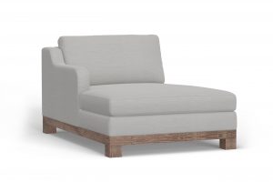Samba Wooden Frame & Base, Sectional Left Chaise