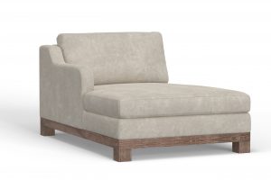 Samba Wooden Frame & Base, Sectional Left Chaise